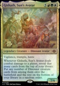 Gishath, avatar du Soleil - Prerelease Promos