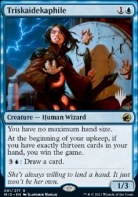 Triskaidekaphile - Planeswalker symbol stamped promos