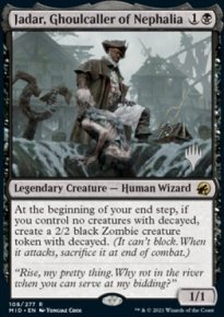 Jadar, Ghoulcaller of Nephalia - Planeswalker symbol stamped promos