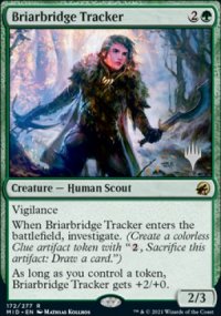 Briarbridge Tracker - Planeswalker symbol stamped promos