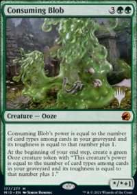 Consuming Blob - Planeswalker symbol stamped promos