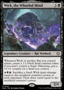 Wick, the Whorled Mind - Planeswalker symbol stamped promos