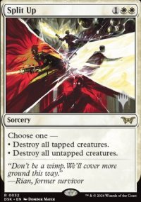 Split Up - Planeswalker symbol stamped promos