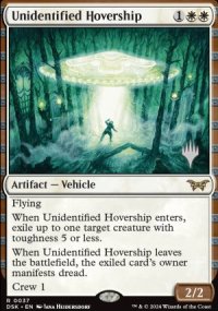 Unidentified Hovership - Planeswalker symbol stamped promos