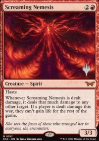 Screaming Nemesis - Planeswalker symbol stamped promos