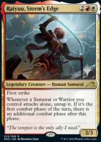 Raiyuu, Storm's Edge - Planeswalker symbol stamped promos