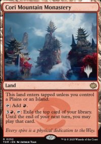Monastre de la montagne de Cori - Planeswalker symbol stamped promos