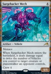 Surgehacker Mech - Planeswalker symbol stamped promos