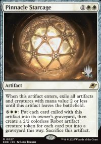 Cage stellaire d'Apoge - Planeswalker symbol stamped promos