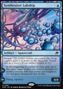 Vaisseau laboratoire synthtiseur - Planeswalker symbol stamped promos