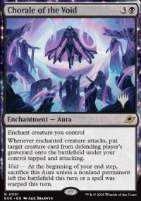Chorale du Vide - Planeswalker symbol stamped promos