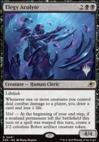 Acolyte de l'lgie - Planeswalker symbol stamped promos