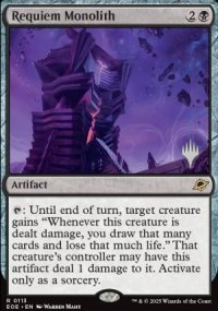 Monolithe du requiem - Planeswalker symbol stamped promos