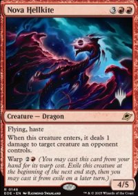 Escouflenfer nova - Planeswalker symbol stamped promos