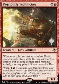 Technicien de probabilit - Planeswalker symbol stamped promos
