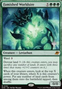 Pre des mondes affam - Planeswalker symbol stamped promos