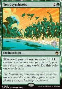 Terrasymbiose - Planeswalker symbol stamped promos