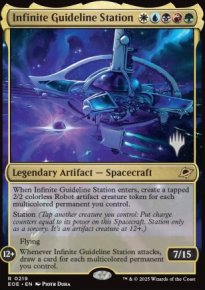 Station de la Rglementation Infinie - Planeswalker symbol stamped promos