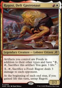 Ragost, gastronaute habile - Planeswalker symbol stamped promos