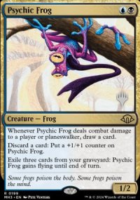 Grenouille psychique - Planeswalker symbol stamped promos
