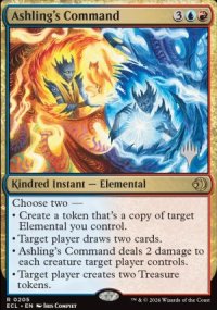 Commandement de Cendreline - Planeswalker symbol stamped promos