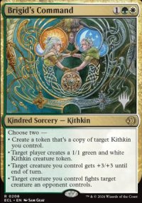 Commandement de Brigid - Planeswalker symbol stamped promos