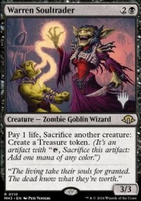 Marchande d'�mes du terrier - Planeswalker symbol stamped promos