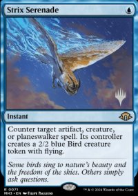 S�r�nade de strix - Planeswalker symbol stamped promos