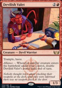 Diable valet - 