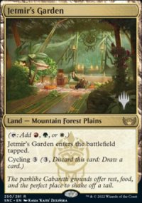 Jetmir's Garden - Planeswalker symbol stamped promos