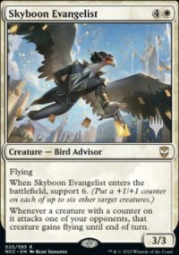 Skyboon Evangelist - Planeswalker symbol stamped promos