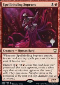 Spellbinding Soprano - Planeswalker symbol stamped promos