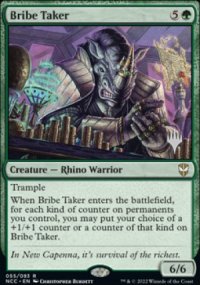 Bribe Taker - Planeswalker symbol stamped promos