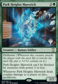 Park Heights Maverick - Planeswalker symbol stamped promos