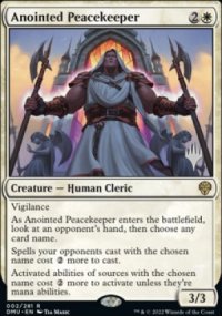 Anointed Peacekeeper - Planeswalker symbol stamped promos