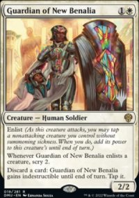 Guardian of New Benalia - Planeswalker symbol stamped promos