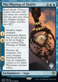 The Phasing of Zhalfir - Planeswalker symbol stamped promos