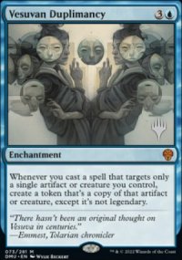 Vesuvan Duplimancy - Planeswalker symbol stamped promos