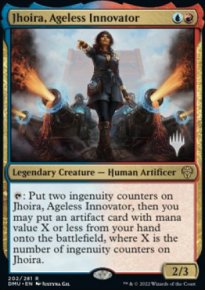 Jhoira, Ageless Innovator - Planeswalker symbol stamped promos