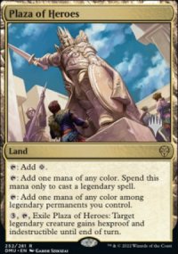 Plaza of Heroes - Planeswalker symbol stamped promos