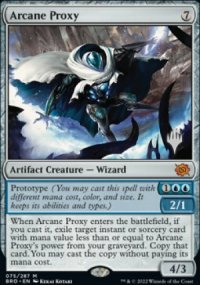 Arcane Proxy - Planeswalker symbol stamped promos