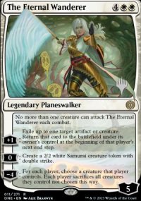 The Eternal Wanderer - Planeswalker symbol stamped promos