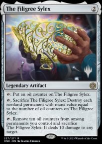 The Filigree Sylex - Planeswalker symbol stamped promos