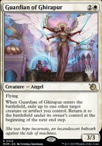 Guardian of Ghirapur - Planeswalker symbol stamped promos