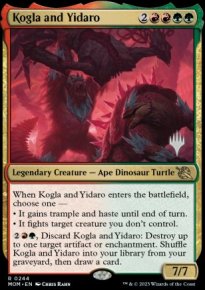 Kogla and Yidaro - Planeswalker symbol stamped promos