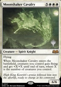 Moonshaker Cavalry - Planeswalker symbol stamped promos