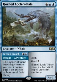 <br>Lagoon Breach - Planeswalker symbol stamped promos