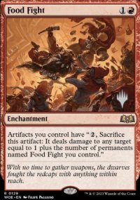 Food Fight - Planeswalker symbol stamped promos