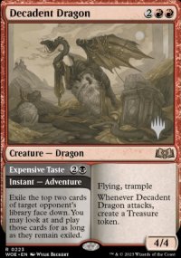 <br>Expensive Taste - Planeswalker symbol stamped promos