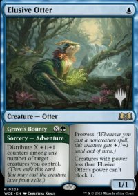 <br>Grove's Bounty - Planeswalker symbol stamped promos